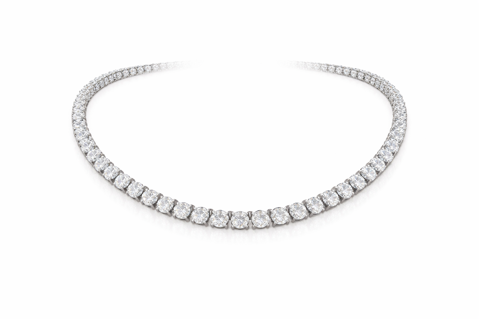 Colier Argint 925 - TUCON | Feminine Continuity (Silver)