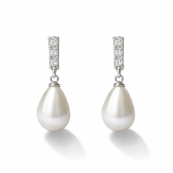 Cercei Argint 925 - TUCON | Earned Grace (White)