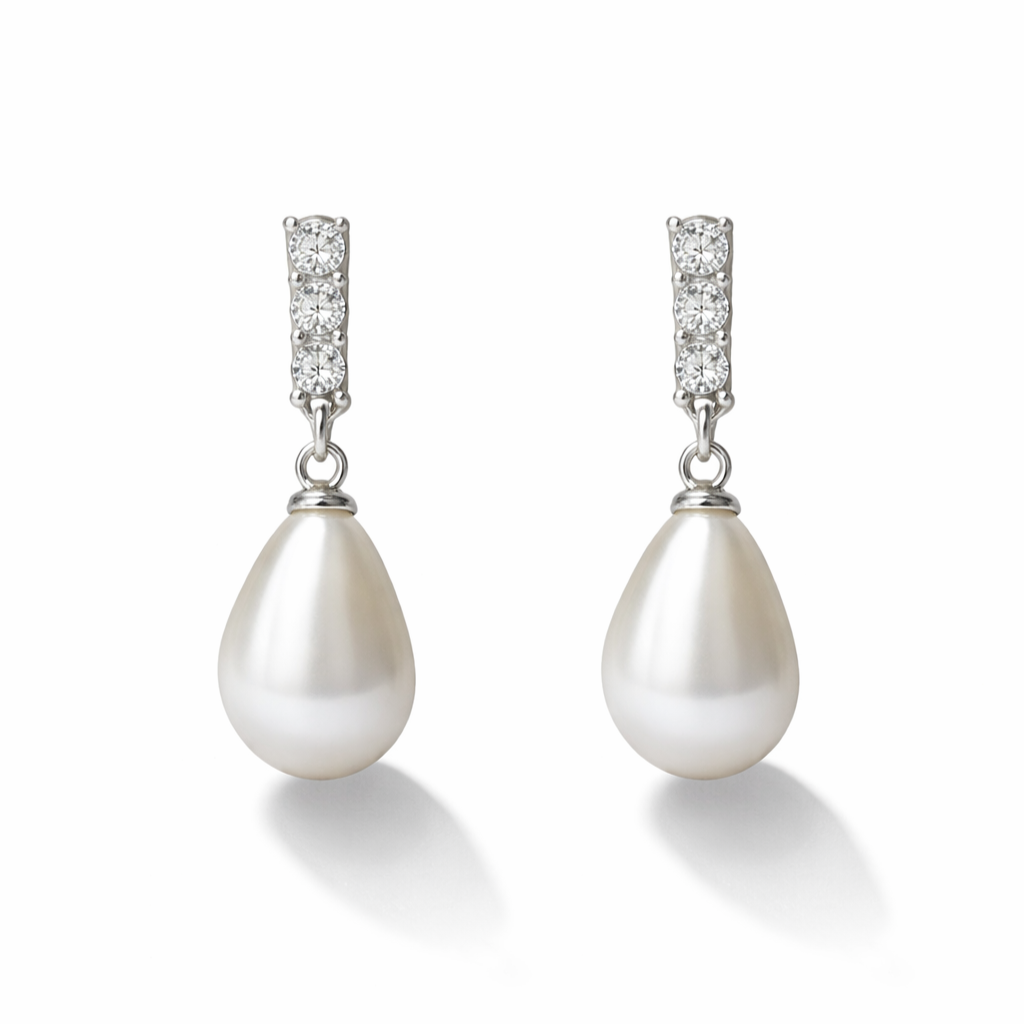 Cercei Argint 925 - TUCON | Earned Grace (White)