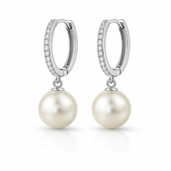 Cercei Argint 925 - TUCON | Soft Authority (White)