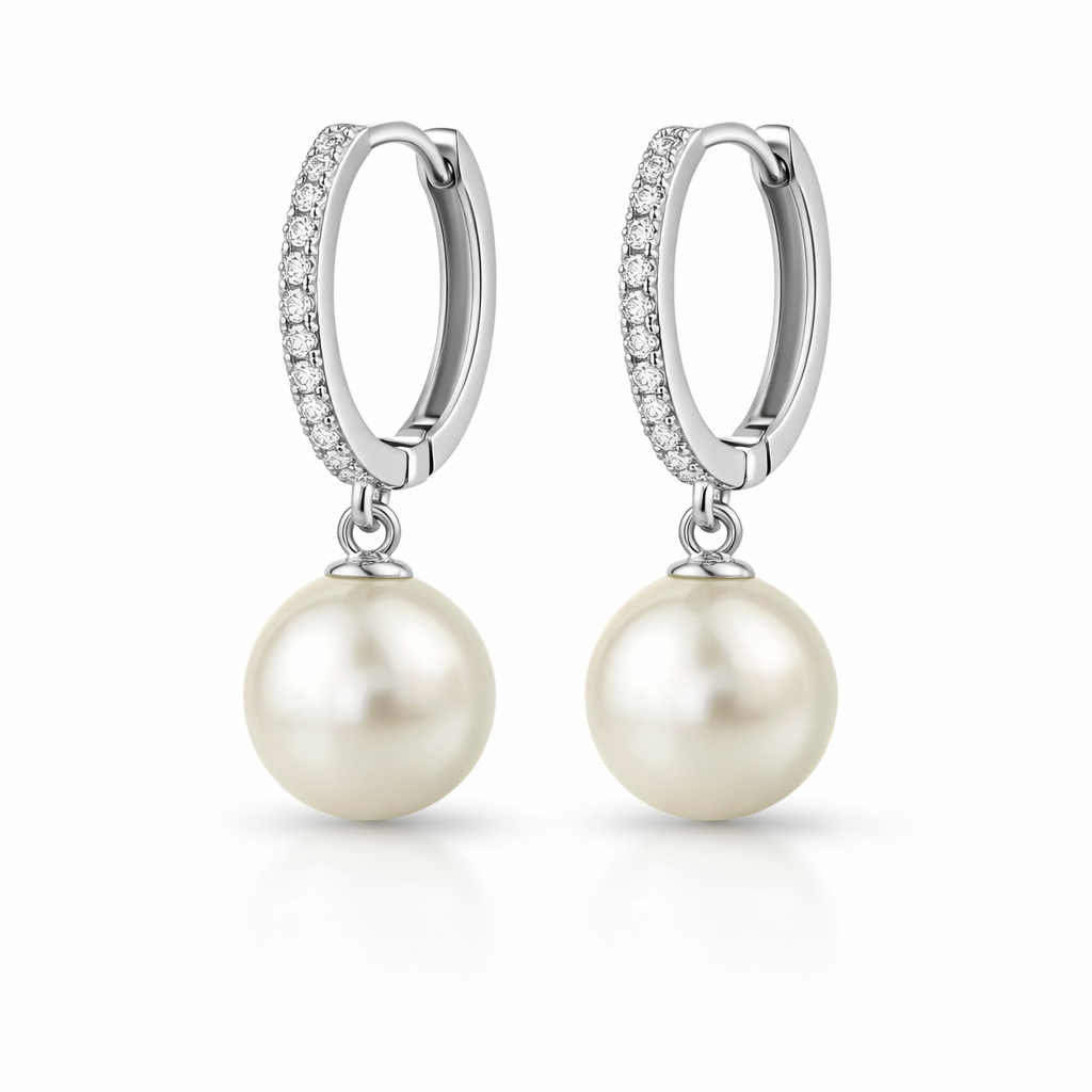 Cercei Argint 925 - TUCON | Soft Authority (White)